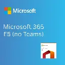 Microsoft 365 E5 (no Teams) (1 Year)